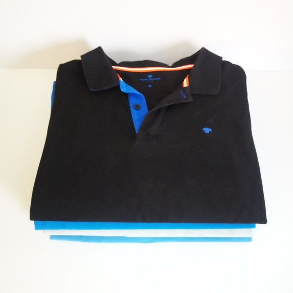 SHORT SLEEVE POLO T-SHIRTS BY TOM TAILOR (4 COLOURS) - Picture 5 of 7